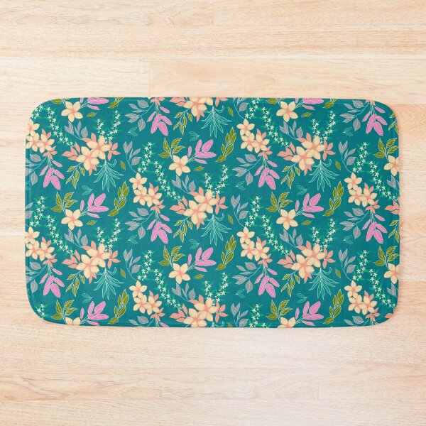 Item preview, Plumeria Flower - Turquoise designed and sold by JaselviiStudio.