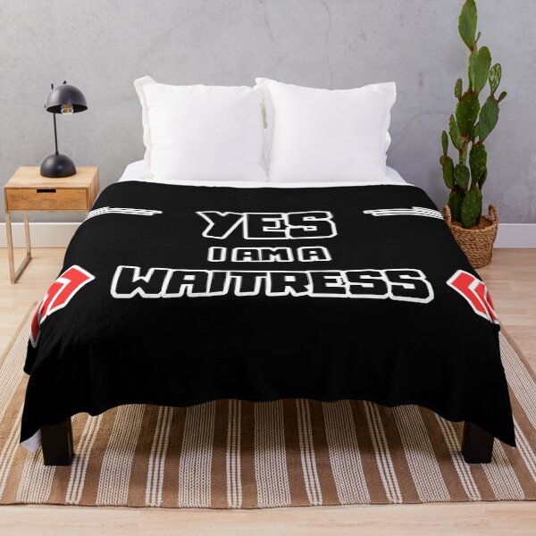 Item preview, Yes I am a Waitress designed and sold by yangs-wear.