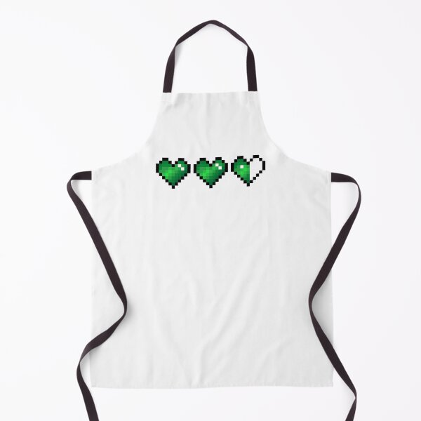 Item preview, Damaged Green Pixel Hearts designed and sold by Kawaii-Crafts.