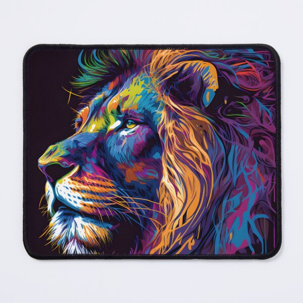 Item preview, Proud Lion Portrait Head Old designed and sold by PenguinRecipe.