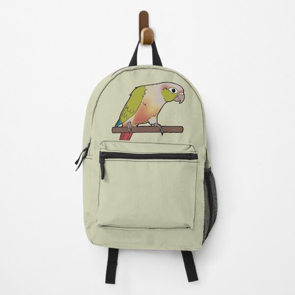 Item preview, Pineapple Green Cheeked Conure designed and sold by TinyDino-Aviary.