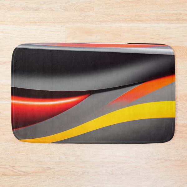 Item preview, Swirls and Twirls of Red Yellow Gray Black Whirling on Canvas designed and sold by deniselynnimage.