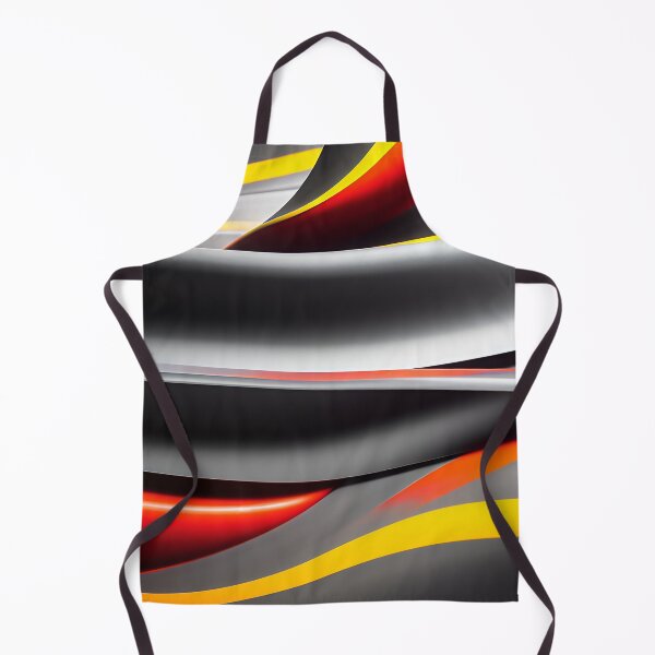 Item preview, Swirls and Twirls of Red Yellow Gray Black Whirling on Canvas designed and sold by deniselynnimage.