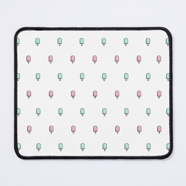 Item preview, Pink and Green Popsicles on White designed and sold by BeJolley.