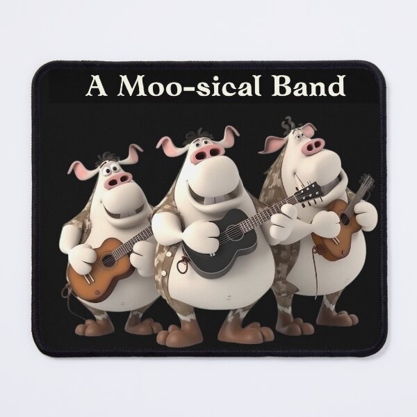 Item preview, Three Cows in a Band : A Moo-sical Band designed and sold by MTJ-Mushrooms.