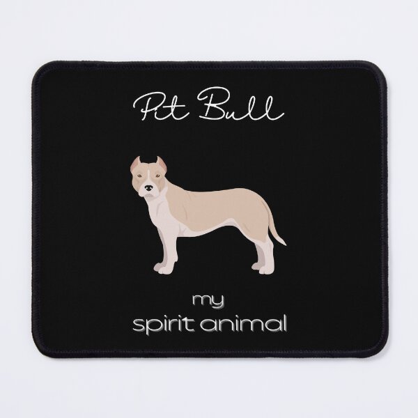 Item preview, Pit Bull My Spirit Animal Throw Pillow designed and sold by MagicWolfStar.