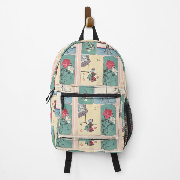 Item preview, Utagawa Hiroshige Shibaura, Fukagawa Shrine, Spring in Yoshiwara, Imado designed and sold by TeeARTHY.