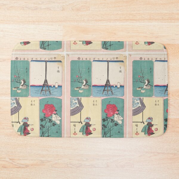 Item preview, Utagawa Hiroshige  Shibaura, Fukagawa Shrine, Spring in Yoshiwara, Imado designed and sold by TeeARTHY.