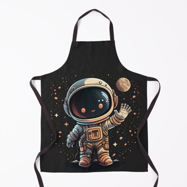 Item preview, Cute Waving Astronaut designed and sold by yangs-wear.
