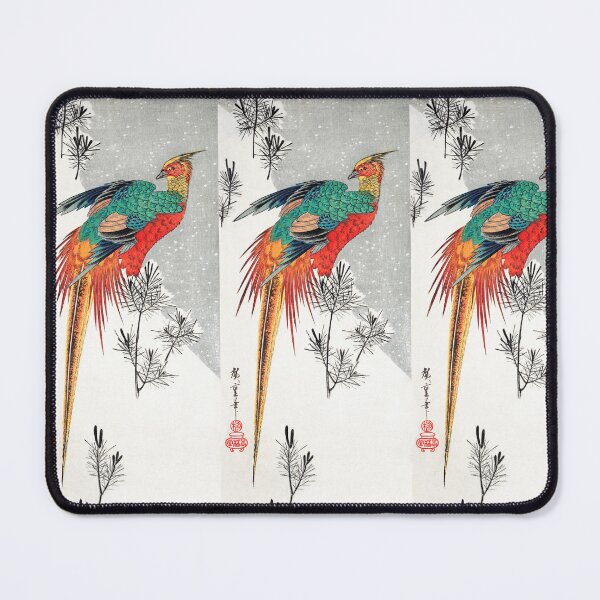 Item preview, Utagawa Hiroshige Pheasant vintage Japanese woodblock print by Utagawa Hiroshige designed and sold by TeeARTHY.