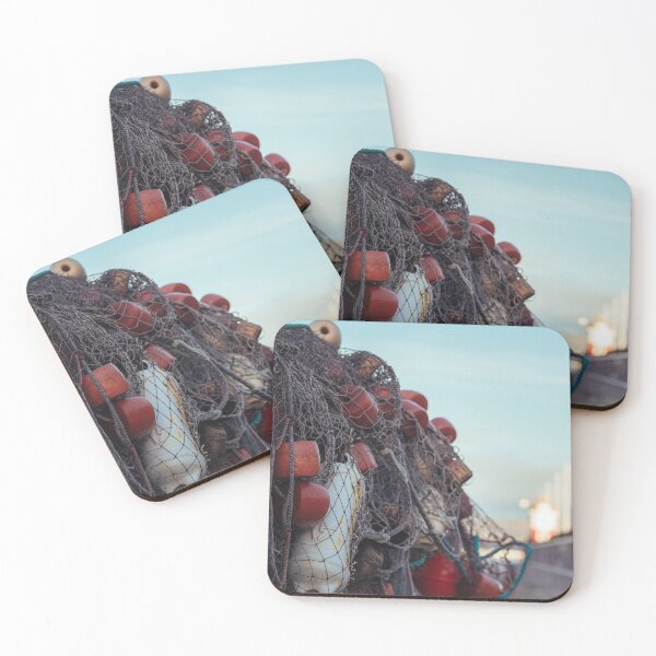 Item preview, Fishing nets on the pier designed and sold by Murphotography.