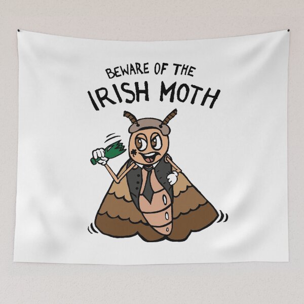 Item preview, Beware of the Irish Moth / Mob designed and sold by Graograman.
