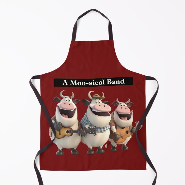 Artikelvorschau, Three Cows In A Band : A Moo-sical Band entworfen und verkauft von MTJ-Mushrooms.