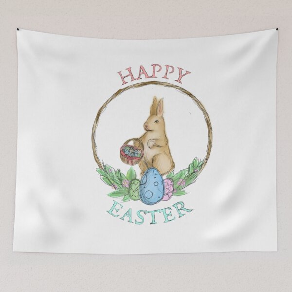 Item preview, Happy Easter Bunny designed and sold by poppycoleman777.