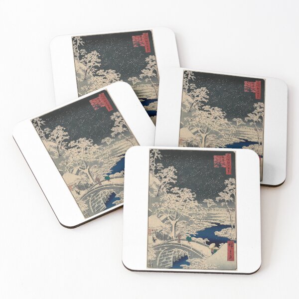 Item preview, Utagawa Hiroshige  Meguro Drum Bridge and Sunset Hill designed and sold by TeeARTHY.
