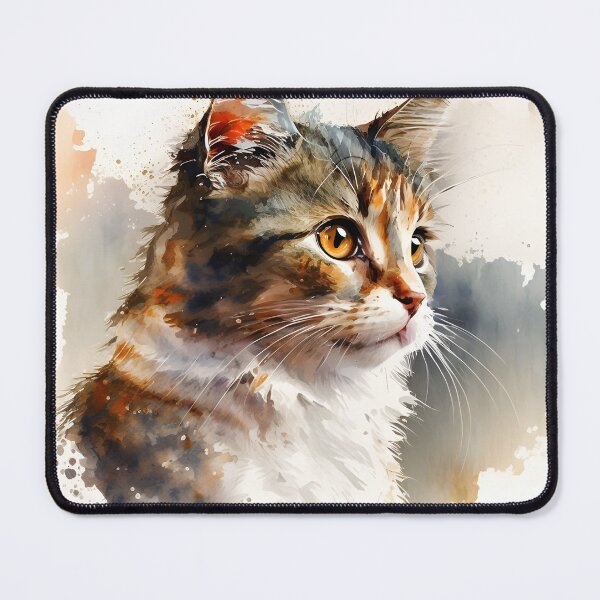 Item preview, Cute Cat Kitten Aquarell designed and sold by PenguinRecipe.