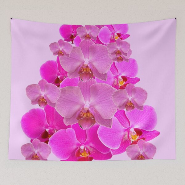 Item preview, PILE OF FUCHSIA ORCHIDS designed and sold by sharlesart.