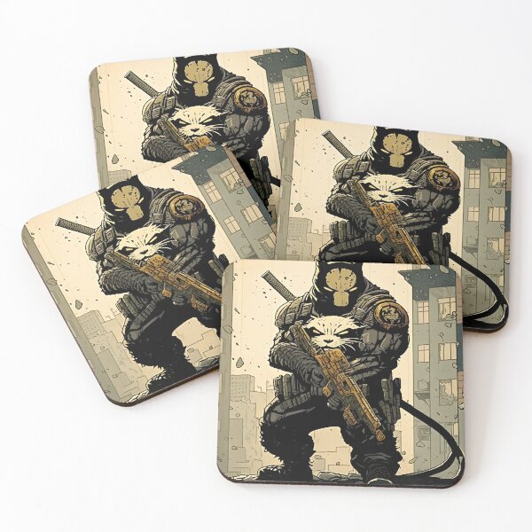 Item preview, PURRNISHER - THE CUTEST VIGILANTE designed and sold by PECCATOR.