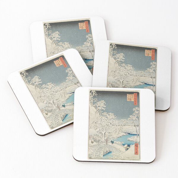 Item preview, Utagawa Hiroshige  Meguro Drum Bridge and Sunset Hill designed and sold by TeeARTHY.