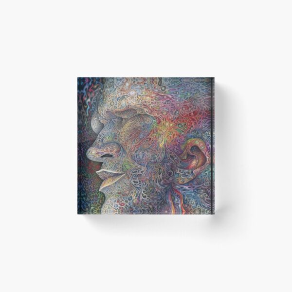 Item preview, Vibrant Psychedelic Abstract Painting designed and sold by altrmnd.