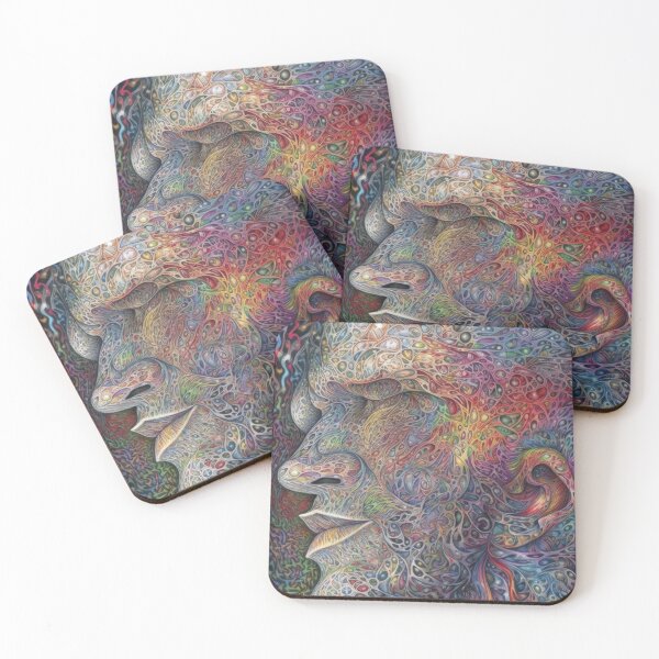 Item preview, Vibrant Psychedelic Abstract Painting designed and sold by altrmnd.
