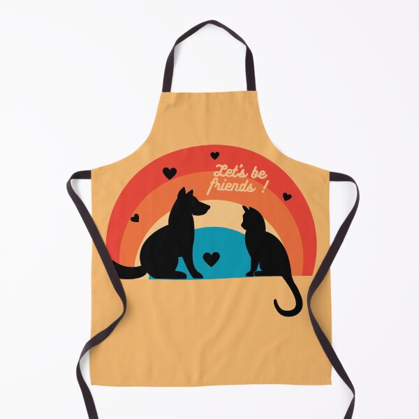 Item preview, let's be friends cat, dog! designed and sold by Kristaine.