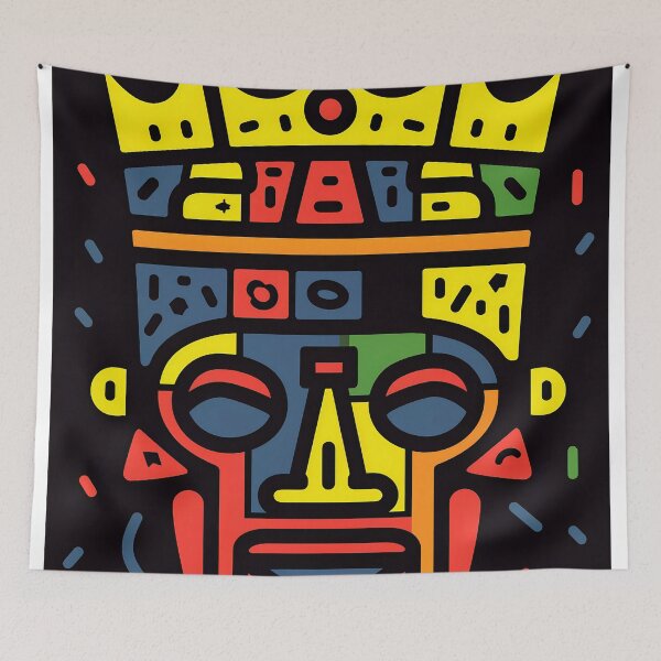 Item preview, Abstract king with crown designed and sold by randrdesign.