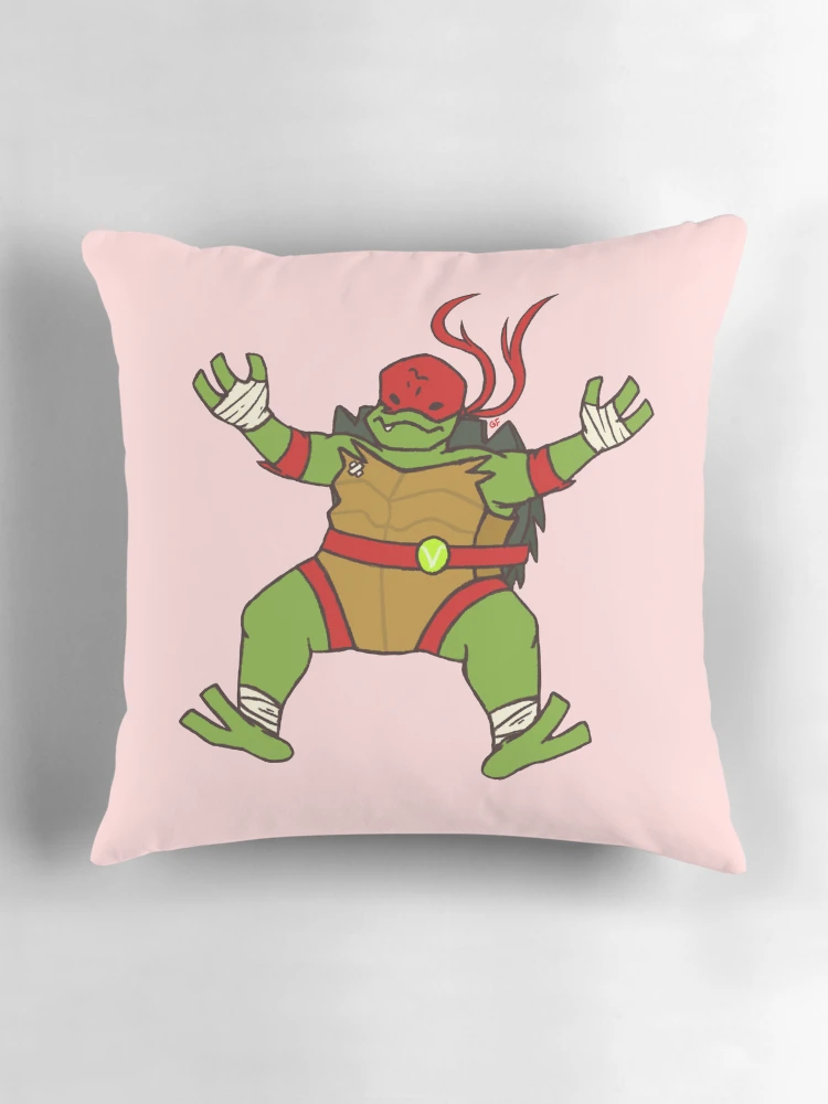 Thumbnail 3 of 4, Pillow, Floating Raph Sticker designed and sold by TheGalaxyPort.