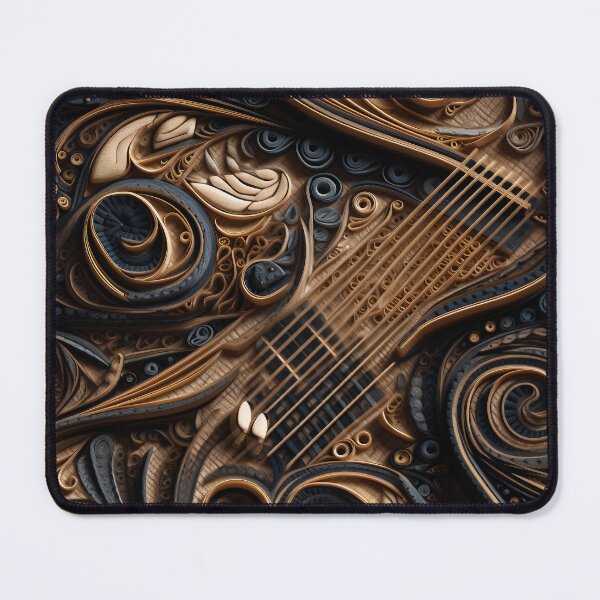 Aperçu de l'œuvre Corde Sérénade Soutache Harmonie créée et vendue par FormulaEden.