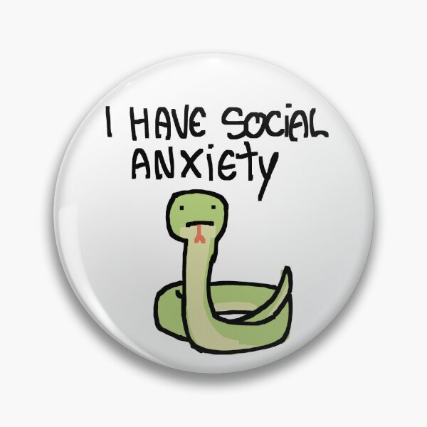 Item preview, social anxiety snake designed and sold by badri2.