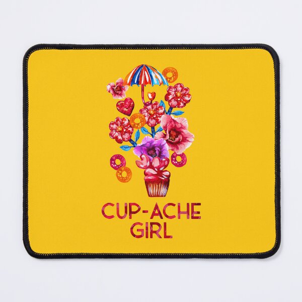 Item preview, Pink cupcake with beach umbrella and donuts, vocation theme designed and sold by IngaDesign.