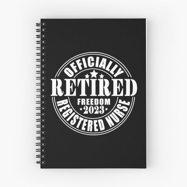 Item preview, Officially Retired Registered Nurse designed and sold by TaraGbear.