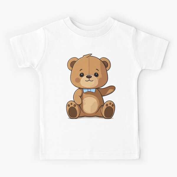 Green Teddy Bear Logo T-Shirt - kids atelier