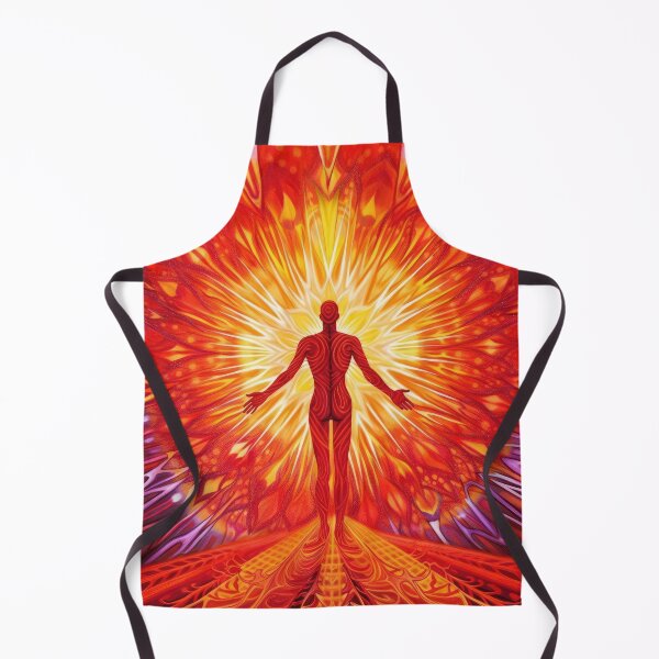 Item preview, Psychedelic Sun Energy Trippy Colorful Painting designed and sold by altrmnd.