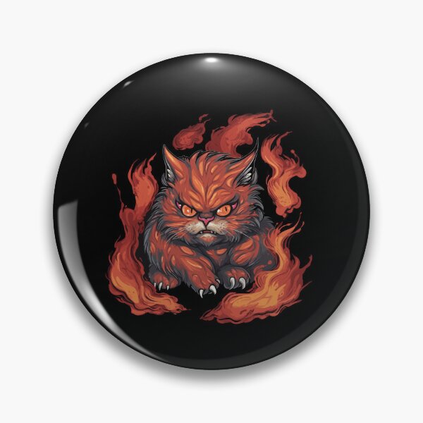 Item preview, Balrog Cat - Fierce Flames designed and sold by soondoock.