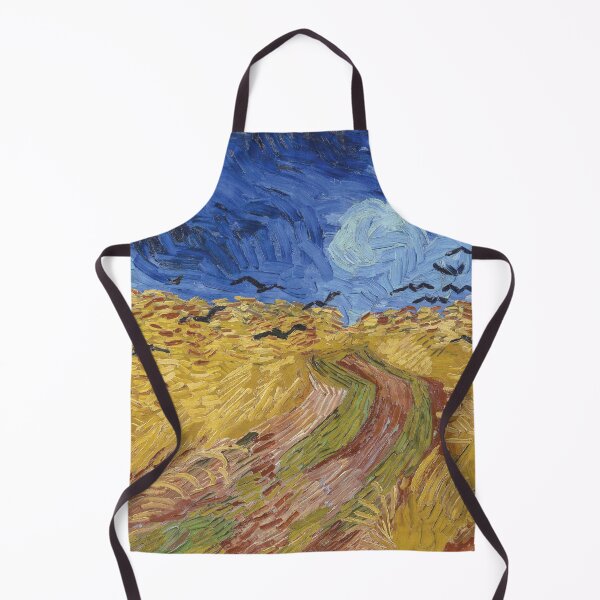 Item preview, Vincent van Gogh's Wheatfield with Crows (1890) famous landscape painting designed and sold by Oliveirallan.