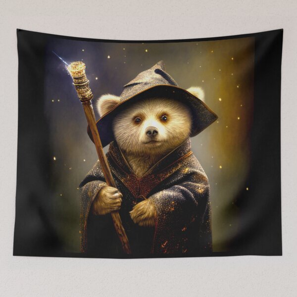 Item preview, Bear Wizard Apprentice- Brian designed and sold by Highlandkings.