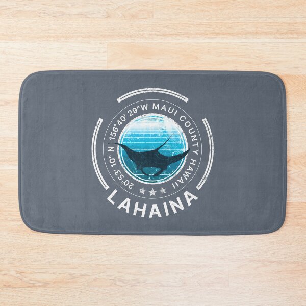 Item preview, Lahaina Maui Hawaii Manta Dive Retro designed and sold by IronEcho.
