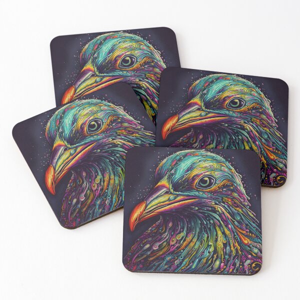 Item preview, Psychadelic Pigeon designed and sold by PenguinRecipe.