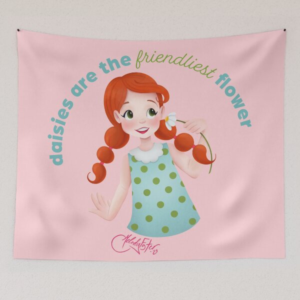 Item preview, Daisies are the Friendliest Flower designed and sold by LunarFoxID.