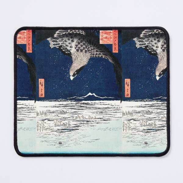 Item preview, Utagawa Hiroshige  Japanese hawk (1857) vintage Ukiyo-e by Utagawa Hiroshige designed and sold by TeeARTHY.