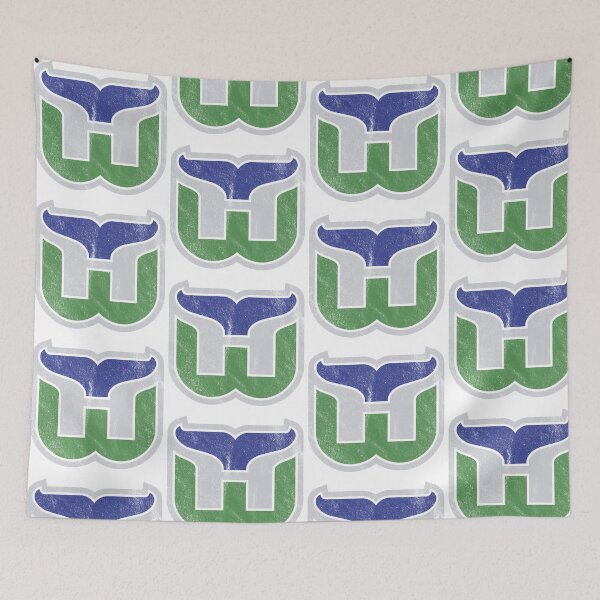 Item preview, Hartford Whalers Worn Logo T-Shirt Design designed and sold by aloffredo.