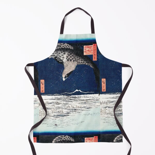 Item preview, Utagawa Hiroshige Japanese hawk (1857) vintage Ukiyo-e by Utagawa Hiroshige designed and sold by TeeARTHY.
