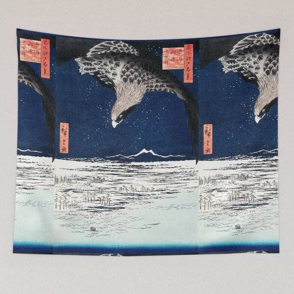 Item preview, Utagawa Hiroshige  Japanese hawk (1857) vintage Ukiyo-e by Utagawa Hiroshige designed and sold by TeeARTHY.