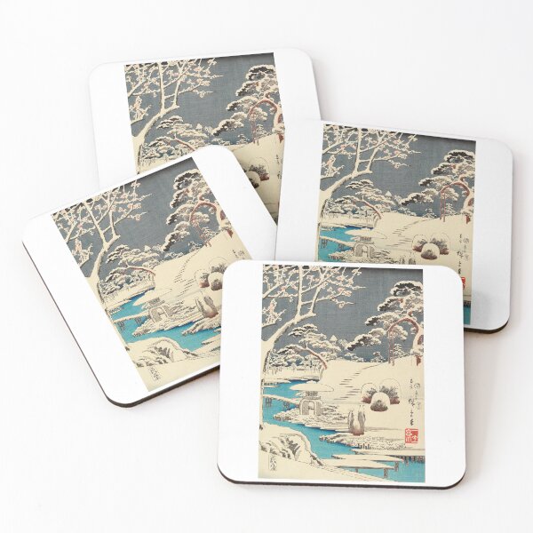 Item preview, Utagawa Hiroshige center sheet of a vertical ōban triptych. designed and sold by TeeARTHY.