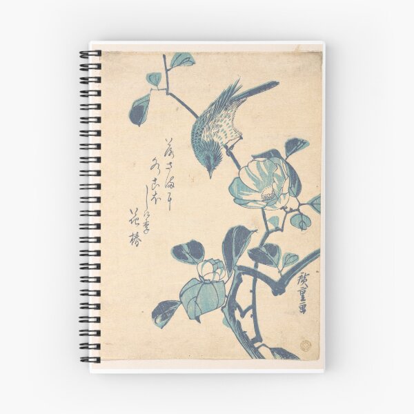 Item preview, Utagawa Hiroshige Camellia and Bird designed and sold by TeeARTHY.