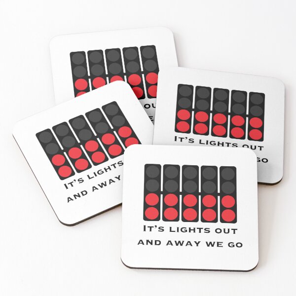 Item preview, F1 It's lights out and away we go designed and sold by jessi2301.