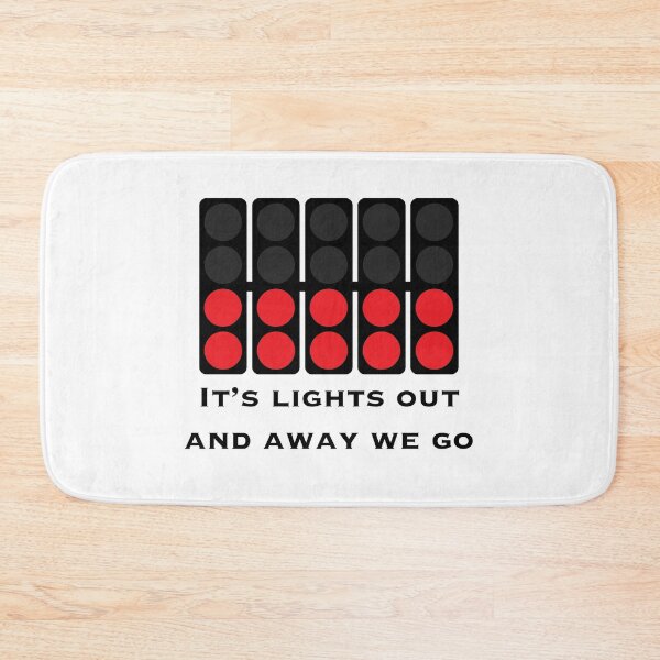 Item preview, F1 It's lights out and away we go designed and sold by jessi2301.