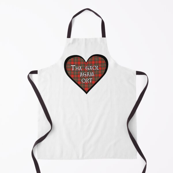 Item preview, Royal Stewart tartan heart "Tha gaol Agam ort" designed and sold by KyttsyKrafts.