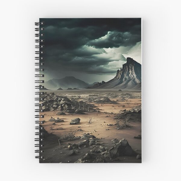 Item preview, Gloomy Barren Desert Landscape designed and sold by PenguinRecipe.